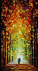 Pear Tree Paintings - ALTAR OF TREES by Leonid Afremov